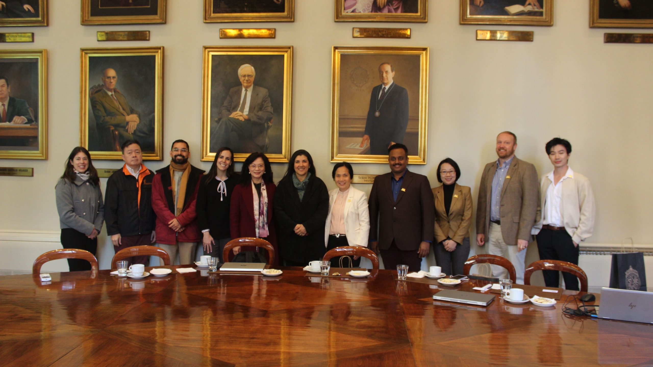 National University of Singapore visita UC Chile, julio 2024